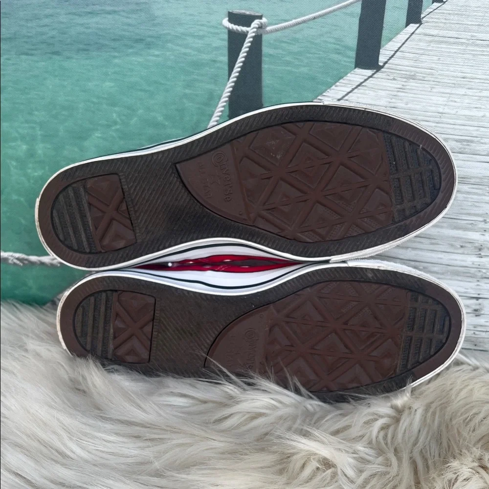 Women’s Converse Classic Red Canvas Sneakers - Picture 10 of 12